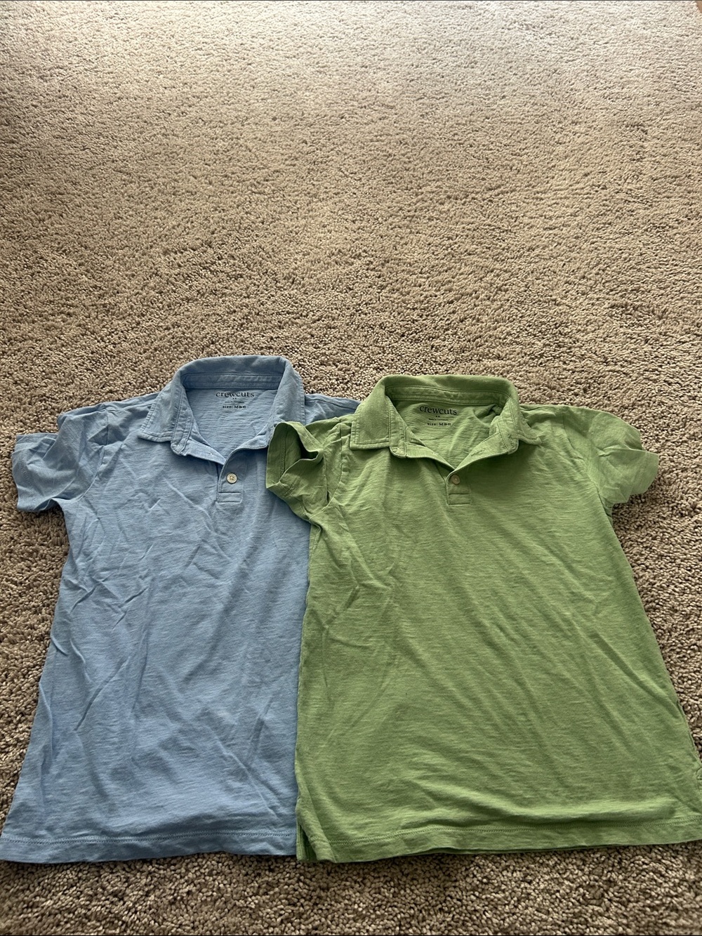 Crewcuts Boys Polo Duo - Light Blue & Green